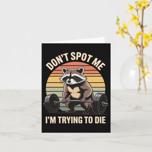 私がジムを死ぬしようとしている私を見つけないようにトレーニング4 カード (黄色い花)