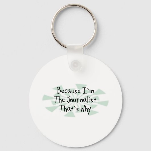私がジャーナリストだから キーホルダー (正面)