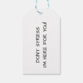 私がストレスに来るんじゃない! ギフトタグ (裏面)