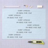 私がストレスに来るんじゃない！ 薄葉紙 (クラフト)