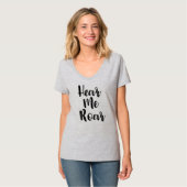 私がスポーツシャツをとどろくのを聞いて下さい Tシャツ (正面フル)