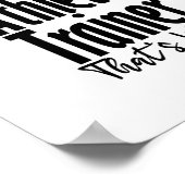 私がスポーツトレーナーだからコーヒーマグ ポスター (角)