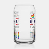 私がタイを見て愛について学知っているもの ガラス缶 (右)