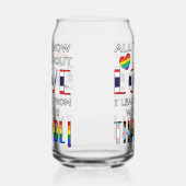 私がタイを見て愛について学知っているもの ガラス缶 (左)