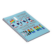 私がタイを見て愛について学知っているもの ノートブック (右側)