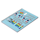 私がタイを見て愛について学知っているもの ノートブック (左側)