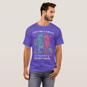 私がタツノオトシゴだったら彼氏を妊娠できたのに Tシャツ (正面フル)