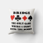 私がダミーである唯一のゲ楽しむームを埋める クッション (裏面)