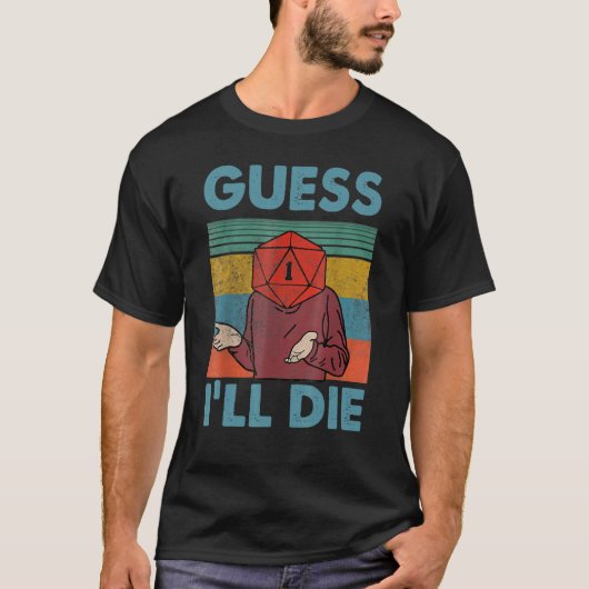 私がダンジョンを死ぬと思素晴らしう_1 Tシャツ (正面)