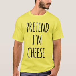私がチーズのふりをする – コスメおもしろいット Tシャツ