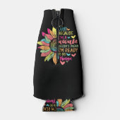 私がトゥイーンおもしろい&ティーンズレのために目覚めているからだけ ボトルクーラー (裏面)