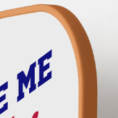 私がトランプに投票したことを非難しない ピックルボールラケット (左詳細)