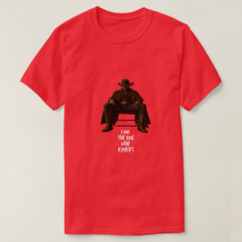 「私がドアを叩く者だ」アイコンTシャツ Tシャツ