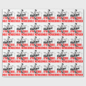 私がドラマー ラッピングペーパー (フラット)