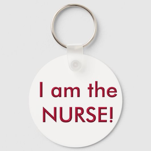 私がナース キーホルダー (正面)