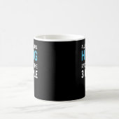 私がハイク気にクをするだけだ コーヒーマグカップ (中央)