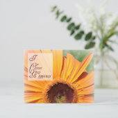 私がハピネス・ポストカードを選択 ポストカード (スタンド正面)