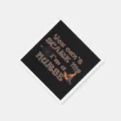 私がハロウィーンって怖がってはいけないナース スタンダードカクテルナプキン (角)