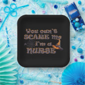 私がハロウィーンって怖がってはいけないナース ペーパープレート (パーティー)