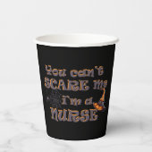 私がハロウィーンって怖がってはいけないナース 紙コップ (裏面)