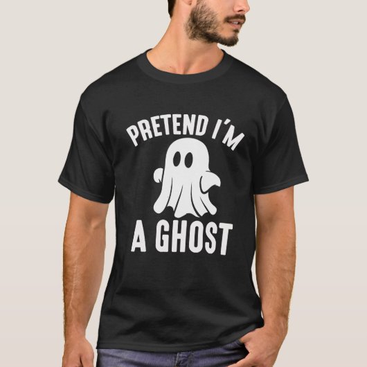 私がハロウィーンの幽霊を装う Tシャツ (正面)