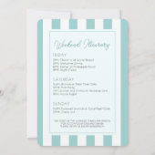 私がバチェロレッテ週末を迎えた夏 招待状 (裏面)