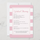 私がバチェロレッテ週末を迎えた夏 招待状 (裏面)