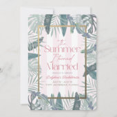 私がバチェロレッテ週末を迎えた夏 招待状 (正面)