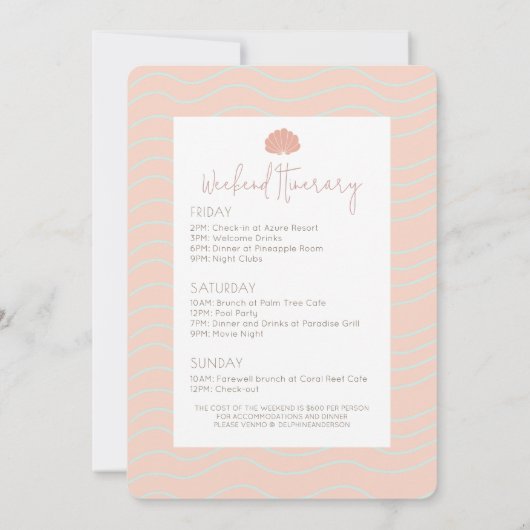 私がバチェロレッテ週末を迎えた夏 招待状 (裏面)