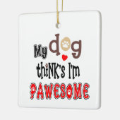 私がパウ考えェソームの写真の名前Ceram セラミックオーナメント (左)