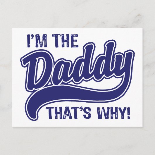 私がパパだから ポストカード (正面)