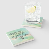 私がヒッピーだって… ストーンコースター (横)