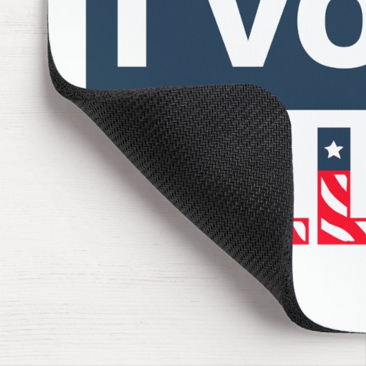 私がヒラリーを投票した私の責任にしないで下さい マウスパッド (コーナー)