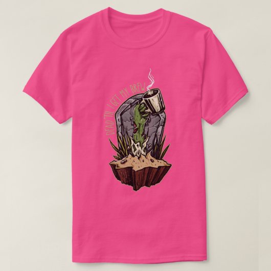 私がビールを手に入れるまで Tシャツ (デザイン正面)