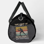 私がピックボールを遊する事は、私は知っている ダッフルバッグ (右)