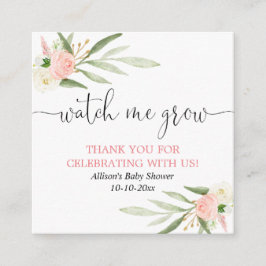 私がピンクの金ゴールド緑の人気カードを成長するのを見る エンクロージャーカード