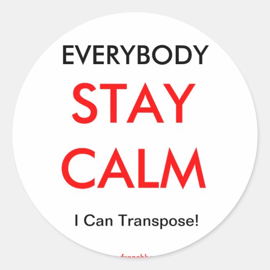 私がフランスの転置できる角 ラウンドシール (正面)