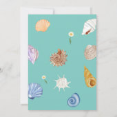 私がブライダルシャワーになった夏 招待状 (裏面)