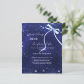 私がブライダルシャワーを弓をする前に何か青い (スタンド正面)