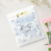 私がブルーをする前に何かブルー ブルーフラワールトワイユ フェイバーバッグ (封をした状態)