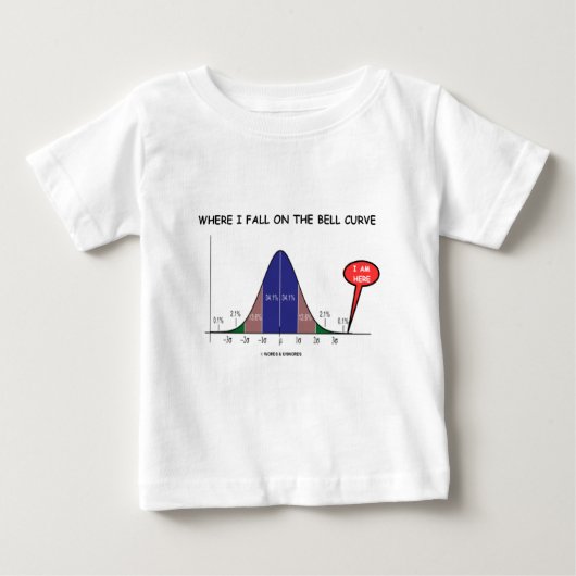 私がベルの秋の場所ここにいる ベビーTシャツ (正面)