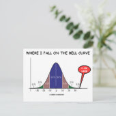 私がベルの秋の場所ここにいる ポストカード (スタンド正面)