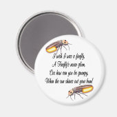 私がホタルだったらいいのに マグネット (正面/裏面)