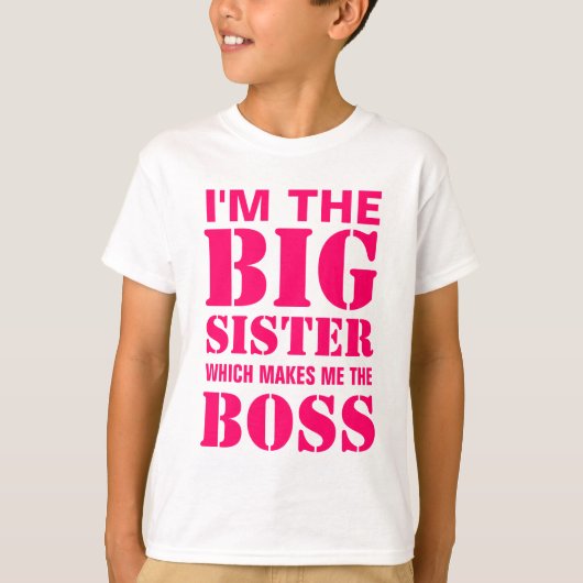 私がボスシャツを作る姉 Tシャツ (正面)