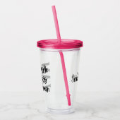 私がボス アクリルタンブラー (左)