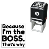 私がボス セルフインキングスタンプ (インサイチュ)