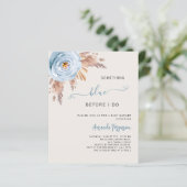 私がボーホブライダルシャワーをする前に何か青い (スタンド正面)