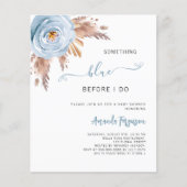 私がボーホブライダルシャワーをする前に何か青い (正面)