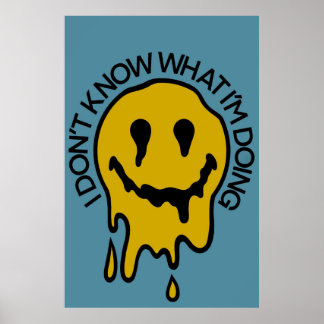 私がポスターを何やってるか分からない ポスター