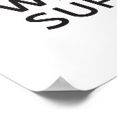 私がポ話リッシュお前のスーパーパワーは何だ？ ポスター (角)